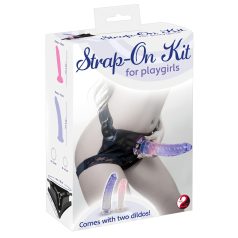 You2Toys - Strap-on Kit - Adjustable Dildo Set (2-Piece)