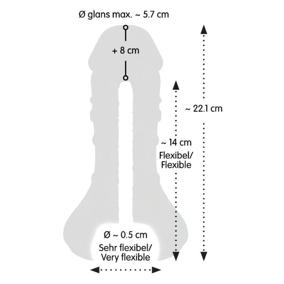 Nature Skin - 2-in-1 Realistic Sleeve & Enhancer (Natural)