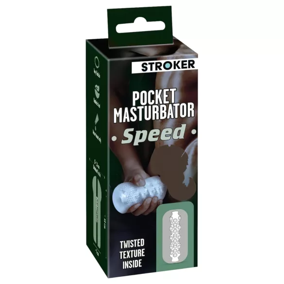 STROKER Speed - Transparent Male Pleasure Device