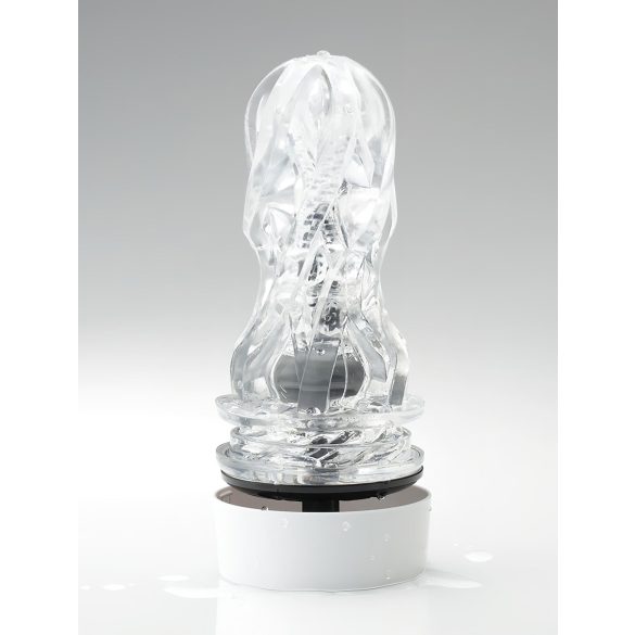TENGA Aero - Super Suction Masturbator (White-Silver)