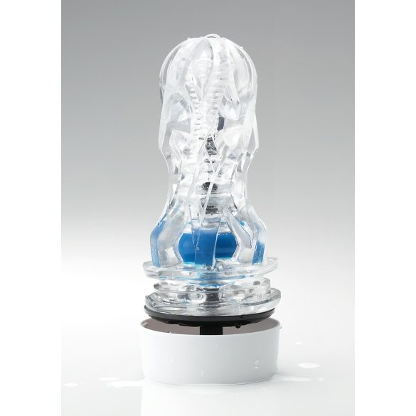 TENGA Aero - Super Suction Masturbator (White-Blue)