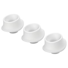   Womanizer L - Replacement Suction Caps Set - White (3 pcs) - Large