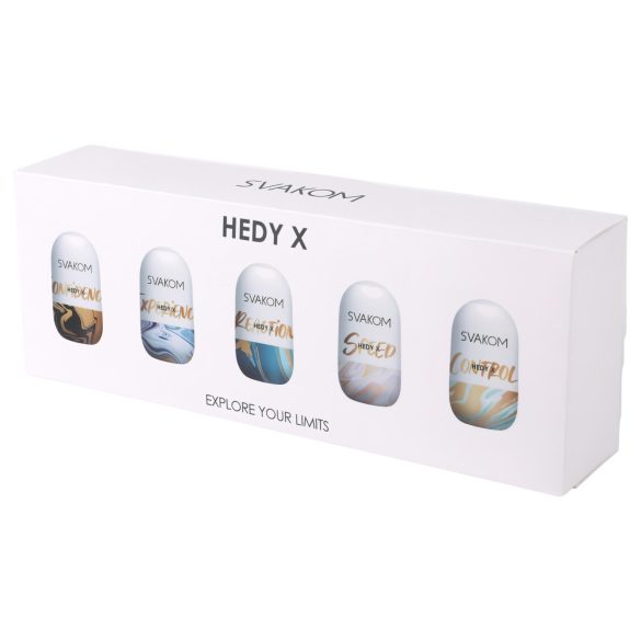 Svakom Hedy X Mixed - Set of 5 Pleasure Eggs