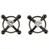 Bad Kitty - Twisted Nipple Jewelry (Rhinestone) - Black