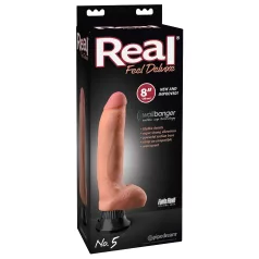 Real Feel Deluxe No.5 - Lifelike Vibe with Balls (Natural)