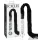 Icicles No. 38 - Leather Whip & Glass Dildo (Clear-Black)