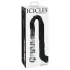 Icicles No. 38 - Leather Whip & Glass Dildo (Clear-Black)