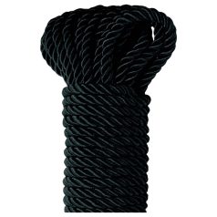 Silky Shibari Bondage Rope - 10m (Black)