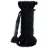 Fetish Silky Rope - shibari bondage rope (10 m, black)