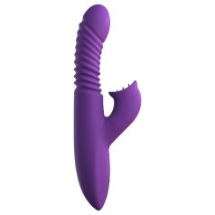   Fantasy For Her - 3in1 Thrusting Vibrator with Warming Feature (Purple)
