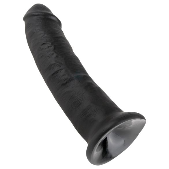 King Cock 9 - Suction Cup Dildo (Black)