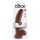 King Cock 9" Brown Dildo with Suction Cup & Balls (23cm)