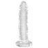 King Cock Clear 6 - Suction Cup Dildo (6 inches)