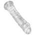King Cock Clear 8" - Large 20cm Suction Cup Dildo