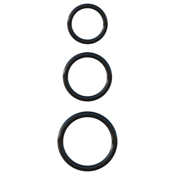 Fantasy C-Ringz - Trio Penis Ring (Black)
