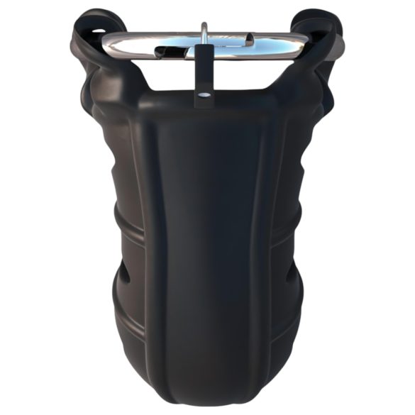 C-Ringz - Silicone Black Chastity Cage