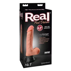 Real Feel Deluxe No.1 - Lifelike Vibrator (Natural)