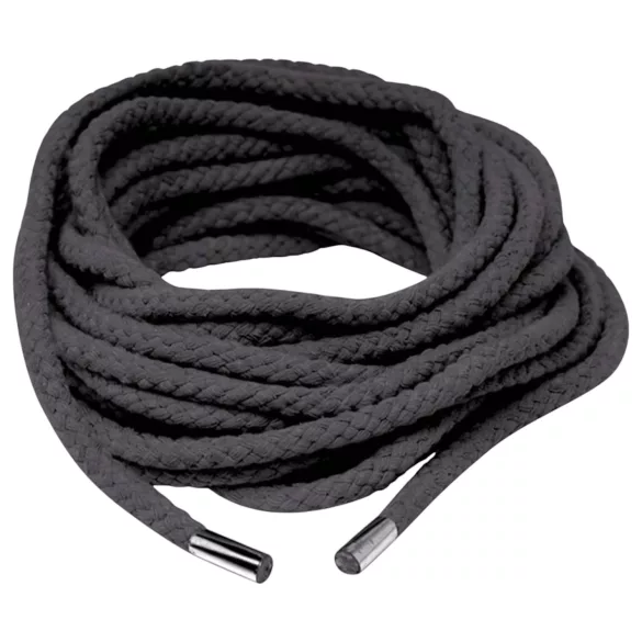 Fetish Silk Rope - Shibari Bondage Rope - 10m (Black)
