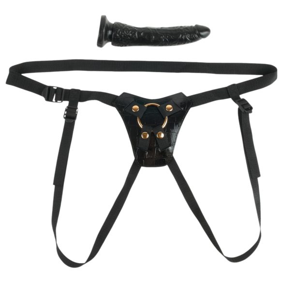 Fetish Fantasy - Black Harness for Strap-On Play
