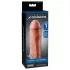 Pipedream - X-TENSION Perfect 1 - lifelike penis sleeve (17.7 cm, natural)