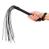 Fetish Fantasy Deluxe Cat-O-Nine Whip (65cm) - Black