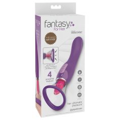 Fantasy - Rechargeable 3-in-1 Licking Toy (Purple)