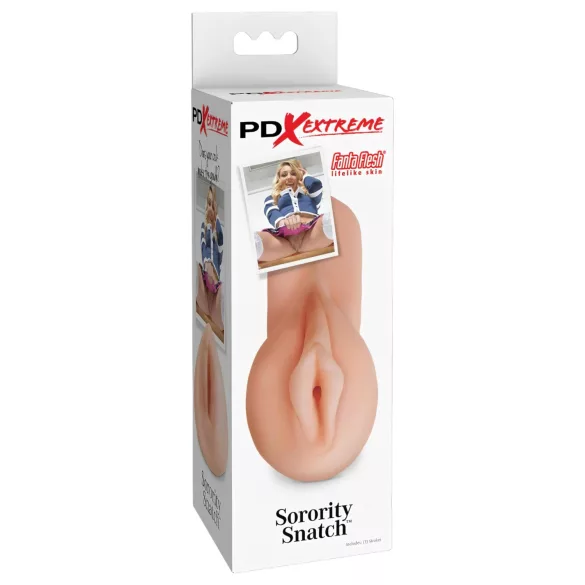 PDX Sorority Snatch - lifelike vagina masturbator (flesh‑coloured)