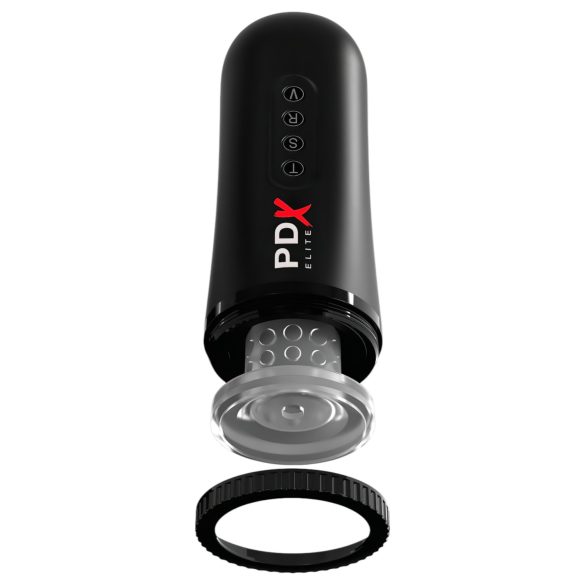 PDX Moto Blower - Suction & Vibration Male Masturbator (Black)