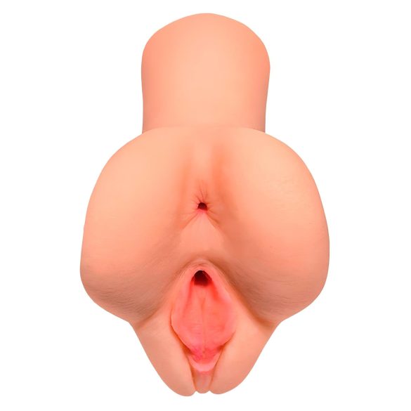 PDX Pick Your Pleasure - 2in1 Lifelike Masturbator (Natural)