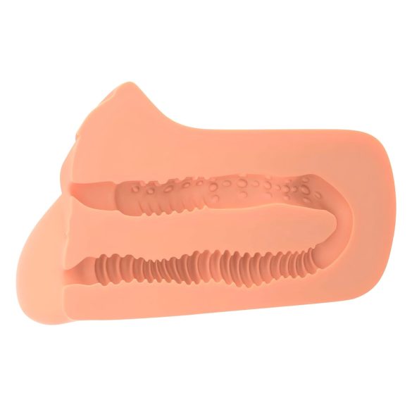 PDX Pick Your Pleasure - 2in1 Lifelike Masturbator (Natural)