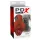 PDX Pick Your Pleasure - 2-in-1 realistic masturbator (brown)