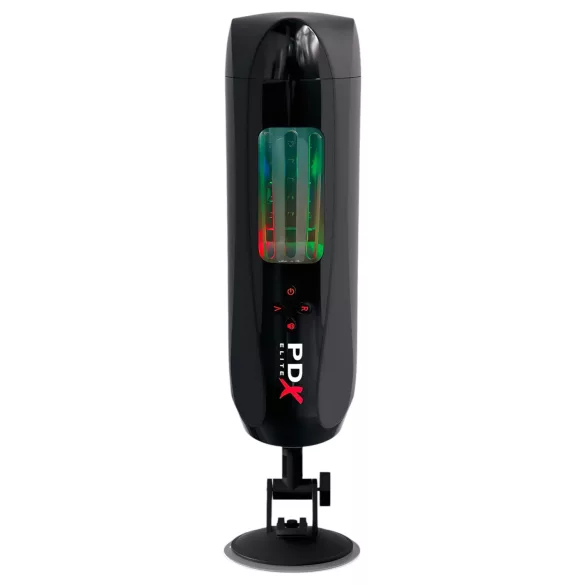 PDX Ultimate Milker 2 - Rechargeable Rotating Vibrating Stroker (Black)
