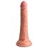 King Cock Elite 7" Suction Cup Realistic Dildo (18cm) - Natural
