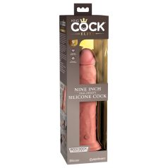  King Cock Elite 9 - Lifelike 9" Suction Cup Dildo - Natural