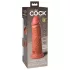 King Cock Elite 8 - Realistic 8" Vibrator (Dark Skin Tone)