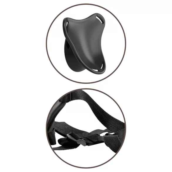 King Cock Elite Beginner's Strap-On Harness (Black)