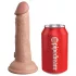 King Cock Elite Beginner's - Strap-On Dildo (Natural)