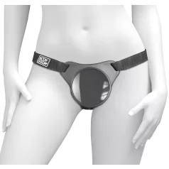 Body Dock OG - strap-on base for suction cup (black)