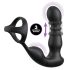 Anal Fantasy Ass-Gasm - Rotating Anal Vibrator with Penis Ring (Black)