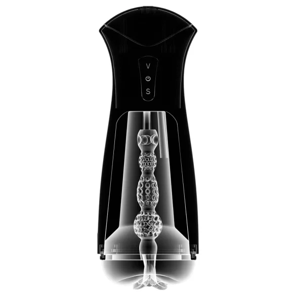 PDX Elite - Suction & Vibration Masturbator (Black)