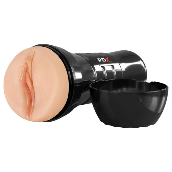 PDX Extreme Wet Realistic Pussy Masturbator - XXL (Natural)