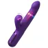 Fantasy For Her - 2in1 Thrusting Vibrator & Clit Stimulator (Purple)