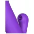 Fantasy For Her - 2-in-1 thrusting vibrator and clitoral stimulator (purple)