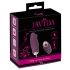 Javida - Purple Pulsating Radio-Controlled Vibrating Egg