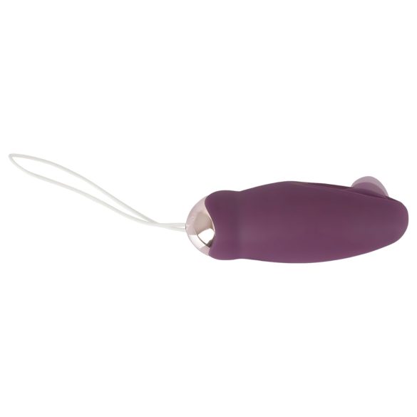 Javida - Purple Pulsating Radio-Controlled Vibrating Egg