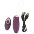 Javida - Purple Pulsating Radio-Controlled Vibrating Egg