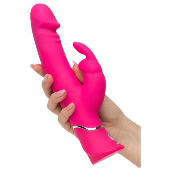 Happyrabbit Dual Density - Waterproof Rabbit Vibrator (Pink)