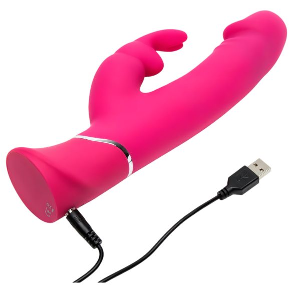 Happyrabbit Dual Density - Waterproof Rabbit Vibrator (Pink)