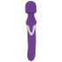 Javida Wand & Pearl - 2-in-1 Massaging Vibrator (Purple)