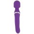 Javida Wand & Pearl - 2-in-1 Massaging Vibrator (Purple)